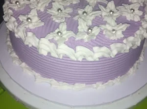 One layer cake